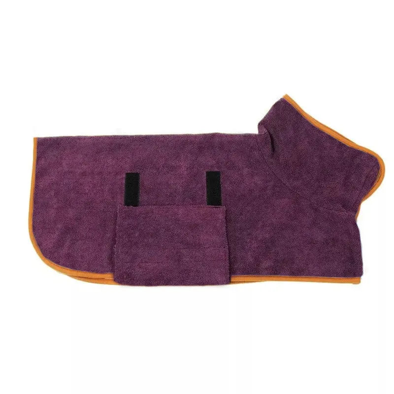 Fast-Drying Pet Bathrobe Towel view 12