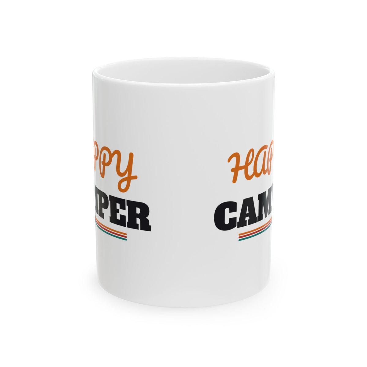 Happy Camper Coffee Mug, Camping Gift for Women and Men, Camping Trips, Birthday and Christmas Gift