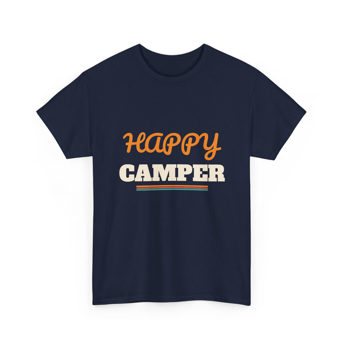 Happy Camper T-Shirt, Camping Gift for Women and Men, Camping Trips, Birthday and Christmas Gift