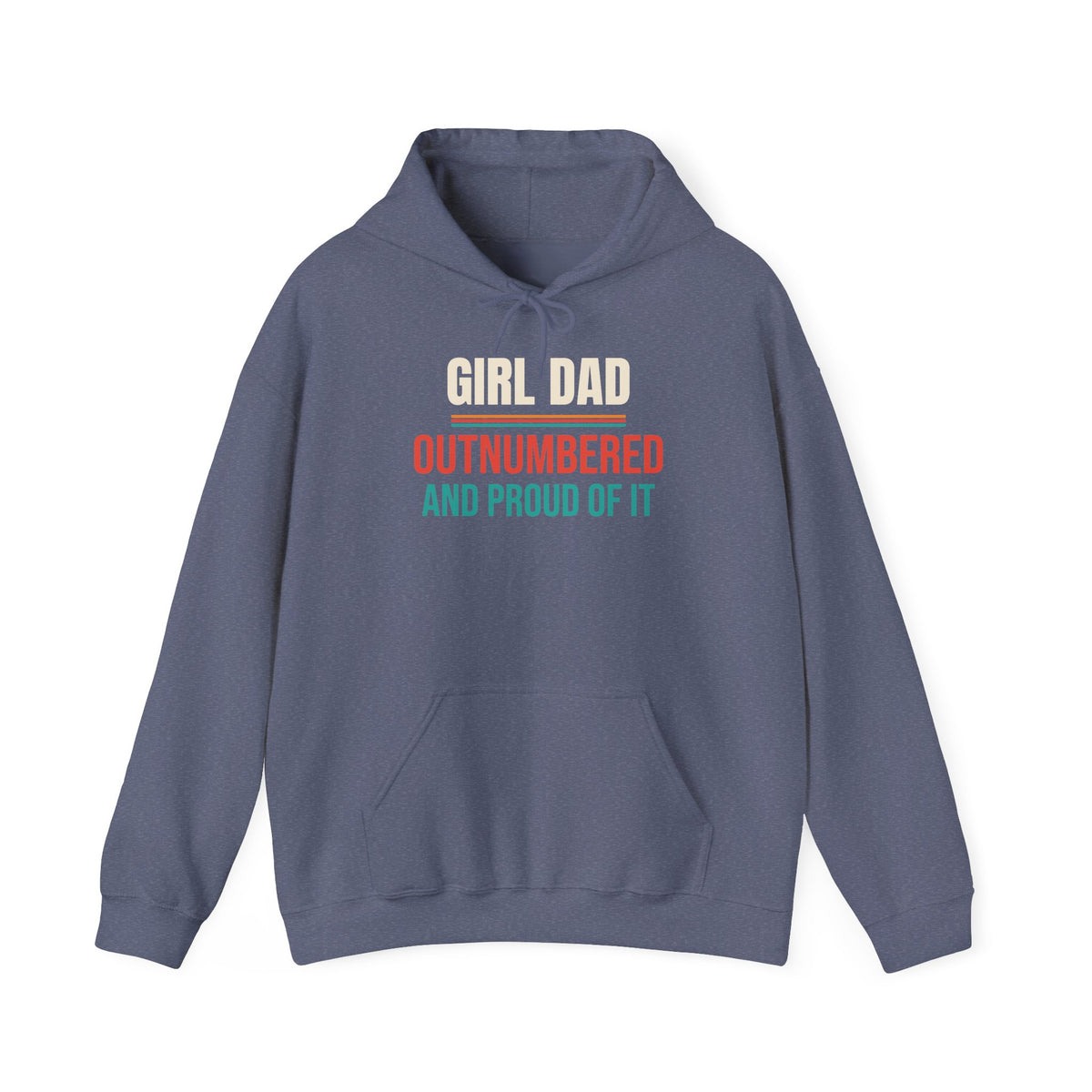 Girl Dad Hoodie, Gift for Dad of Daughters, Father's Day and Christmas Gift