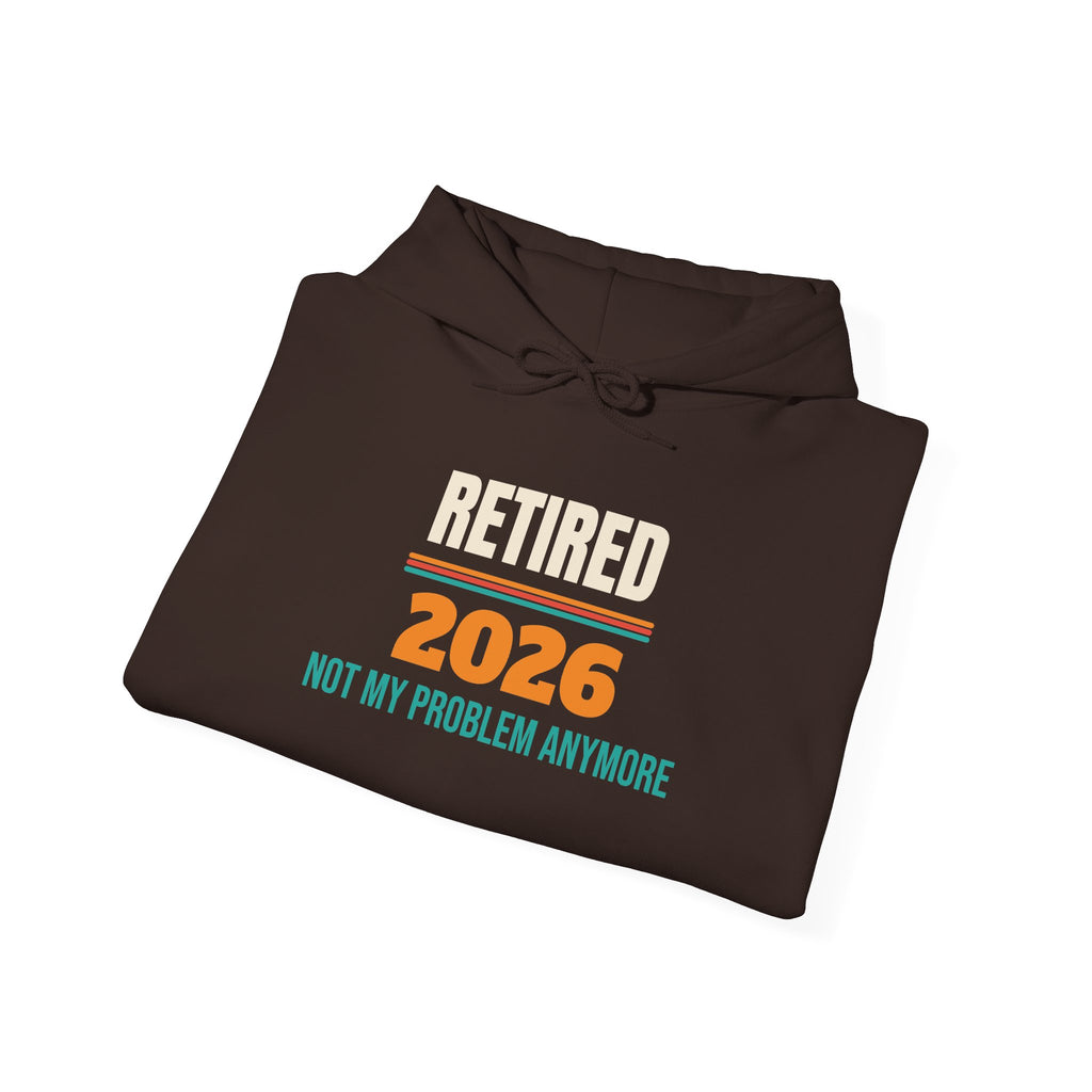 Funny Retirement 2026 Hoodie, Retirement Gift for Men and Women, Retirement Party Gift