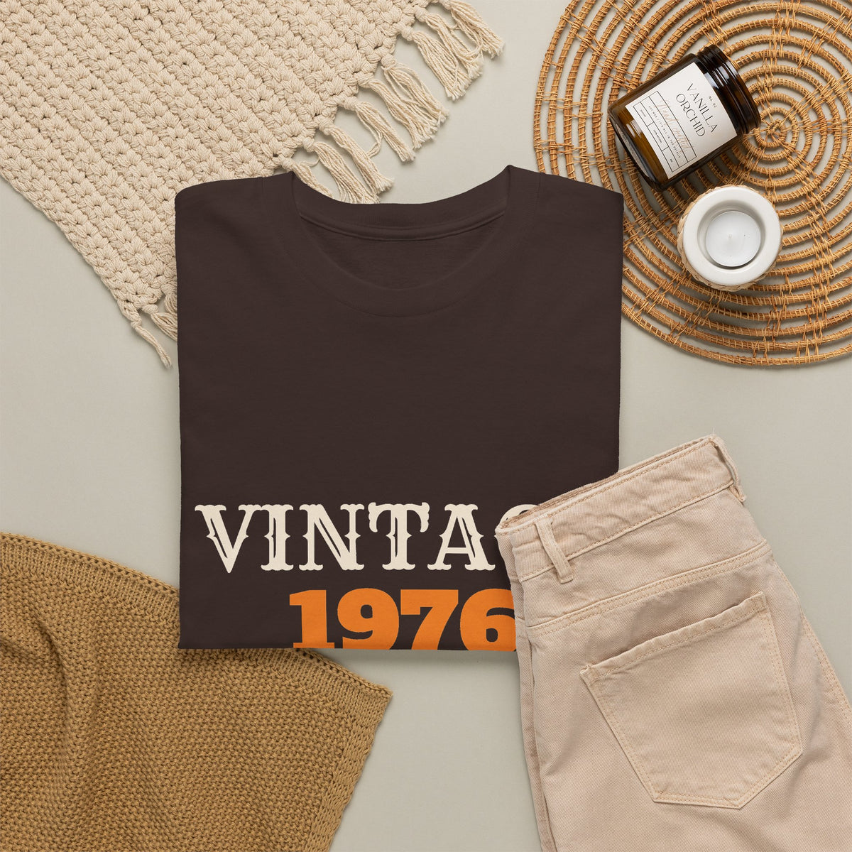 50th Birthday Vintage 1976 T-Shirt, 50 Year Old Birthday Gift for Men and Women, 50th Birthday Party Gift