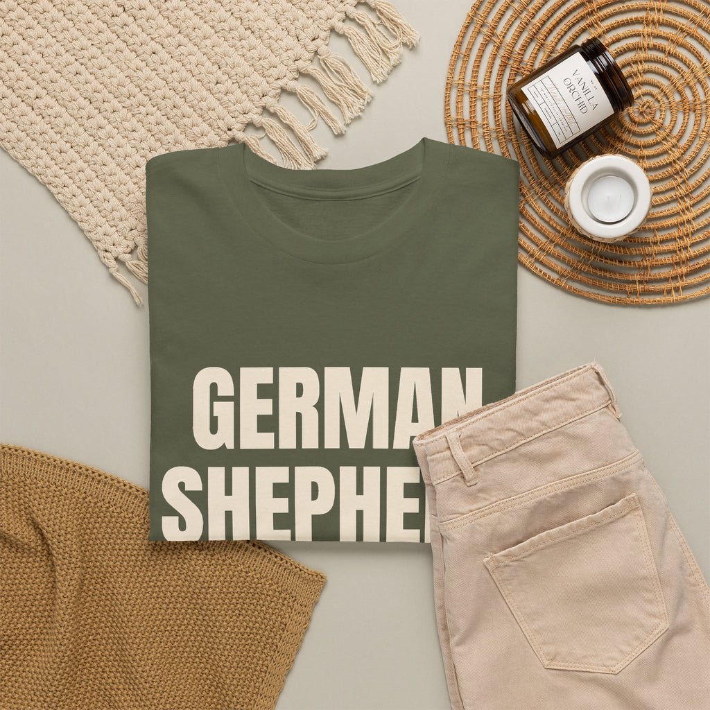 German Shepherd Dad T-Shirt, German Shepherd Owner Gift, Birthday, Father's Day and Christmas Gift