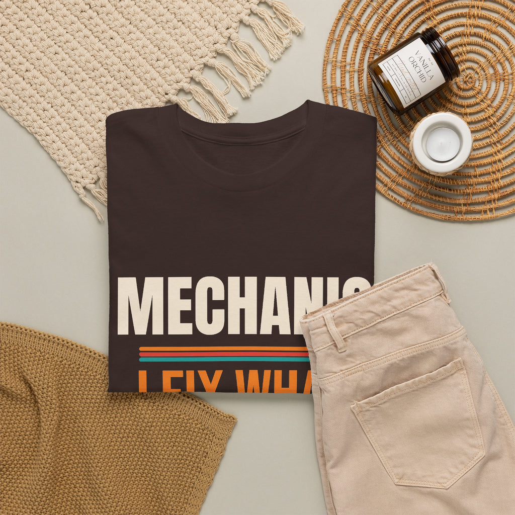 Funny Mechanic T-Shirt, Mechanic Gift for Men, Birthday, Father's Day and Christmas Gift