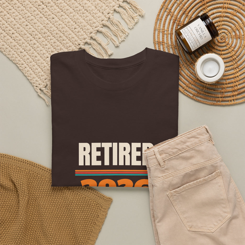 Funny Retirement 2026 T-Shirt, Retirement Gift for Men and Women, Retirement Party Gift