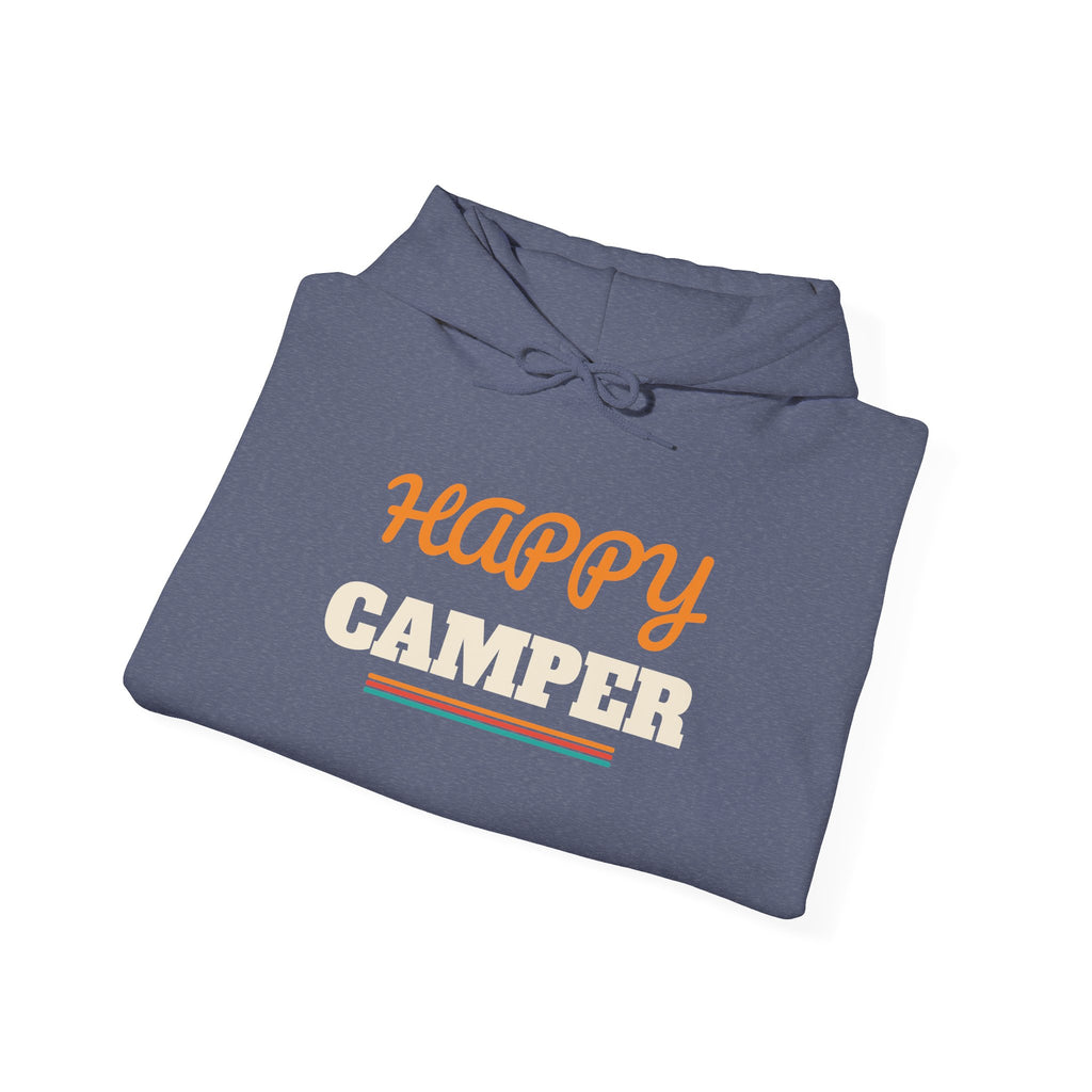 Happy Camper Hoodie, Camping Gift for Women and Men, Camping Trips, Birthday and Christmas Gift