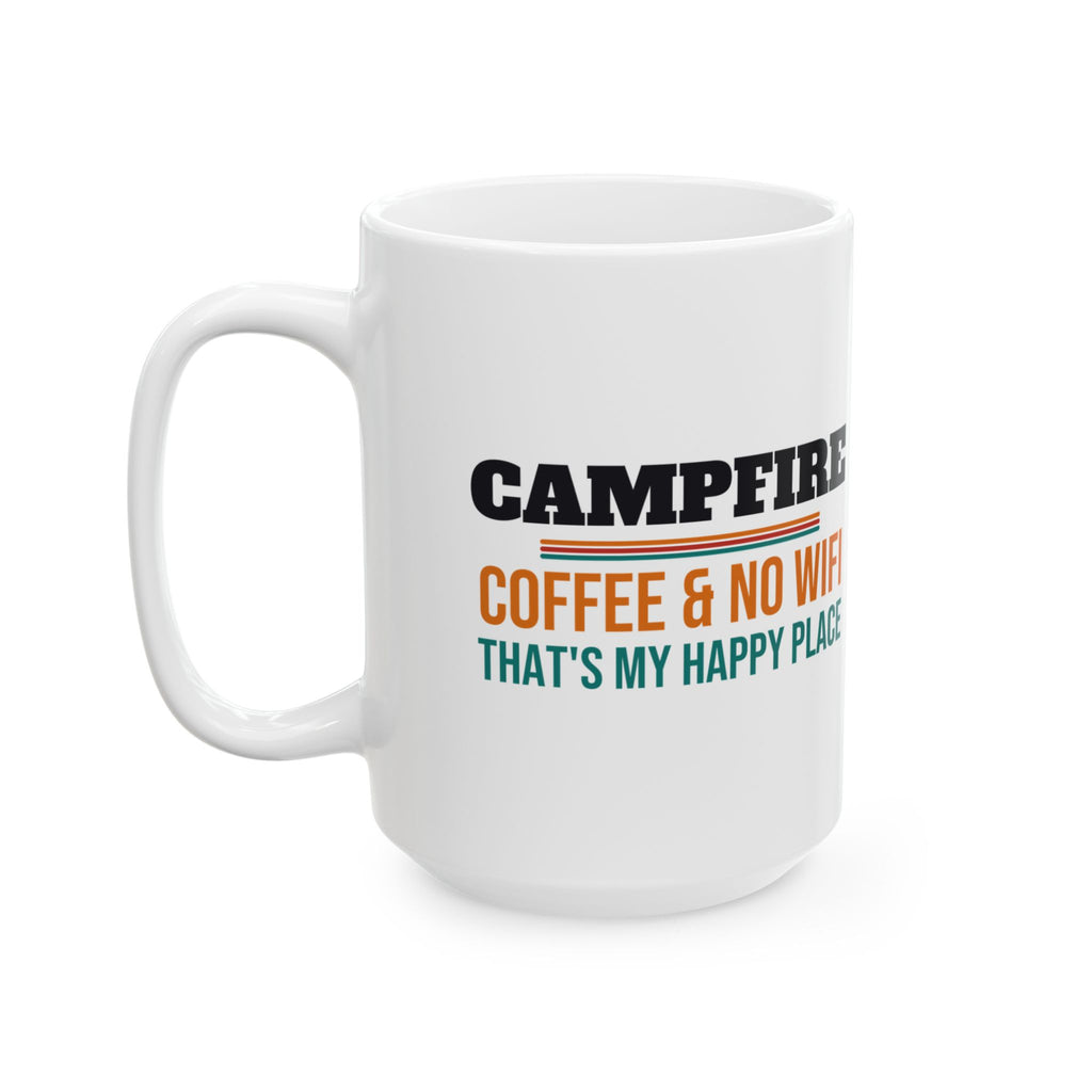 Funny Camping Coffee Mug, Camper Gift for Men and Women, Camping Trips, Birthday and Christmas Gift