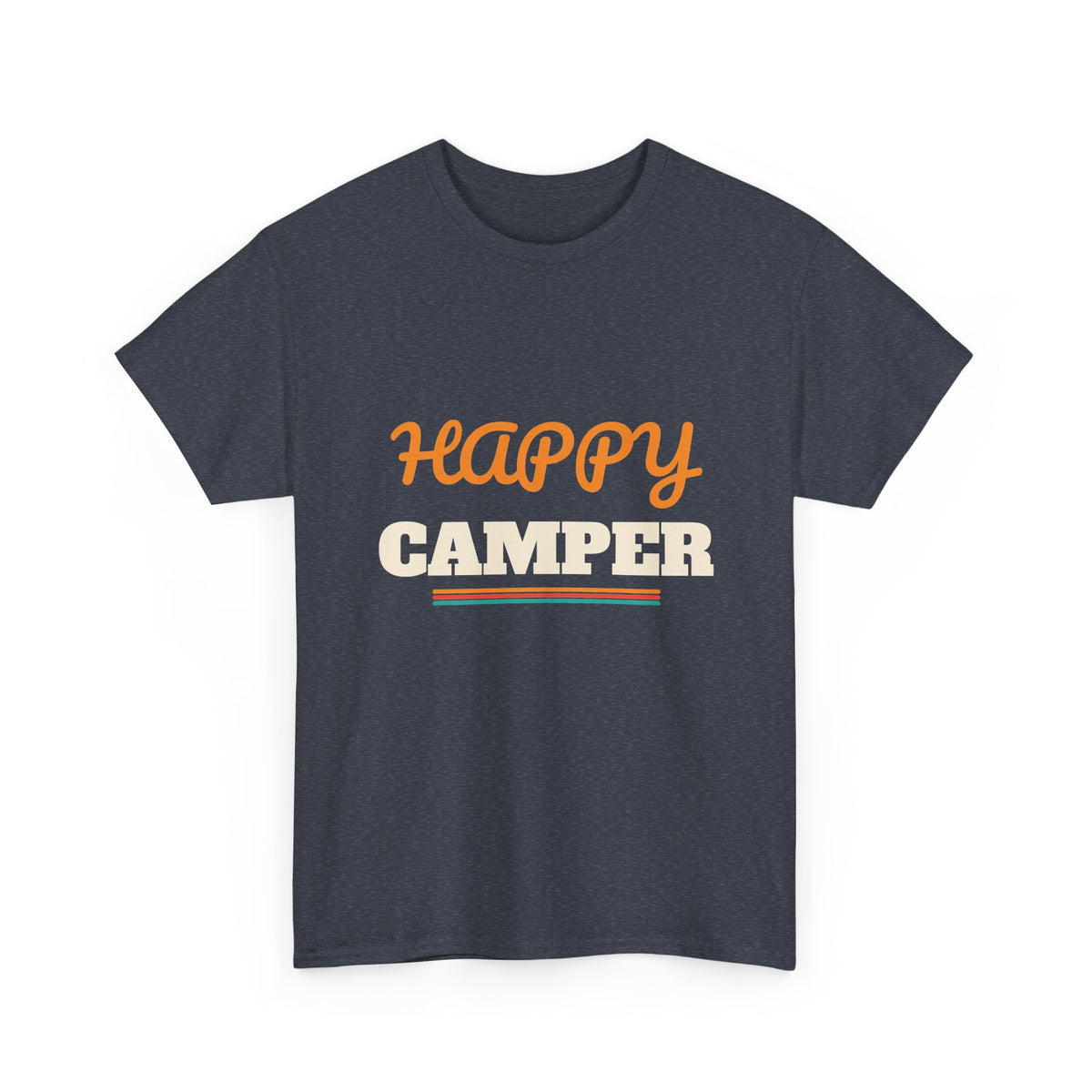 Happy Camper T-Shirt, Camping Gift for Women and Men, Camping Trips, Birthday and Christmas Gift