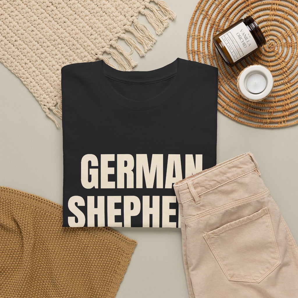 German Shepherd Dad T-Shirt, German Shepherd Owner Gift, Birthday, Father's Day and Christmas Gift