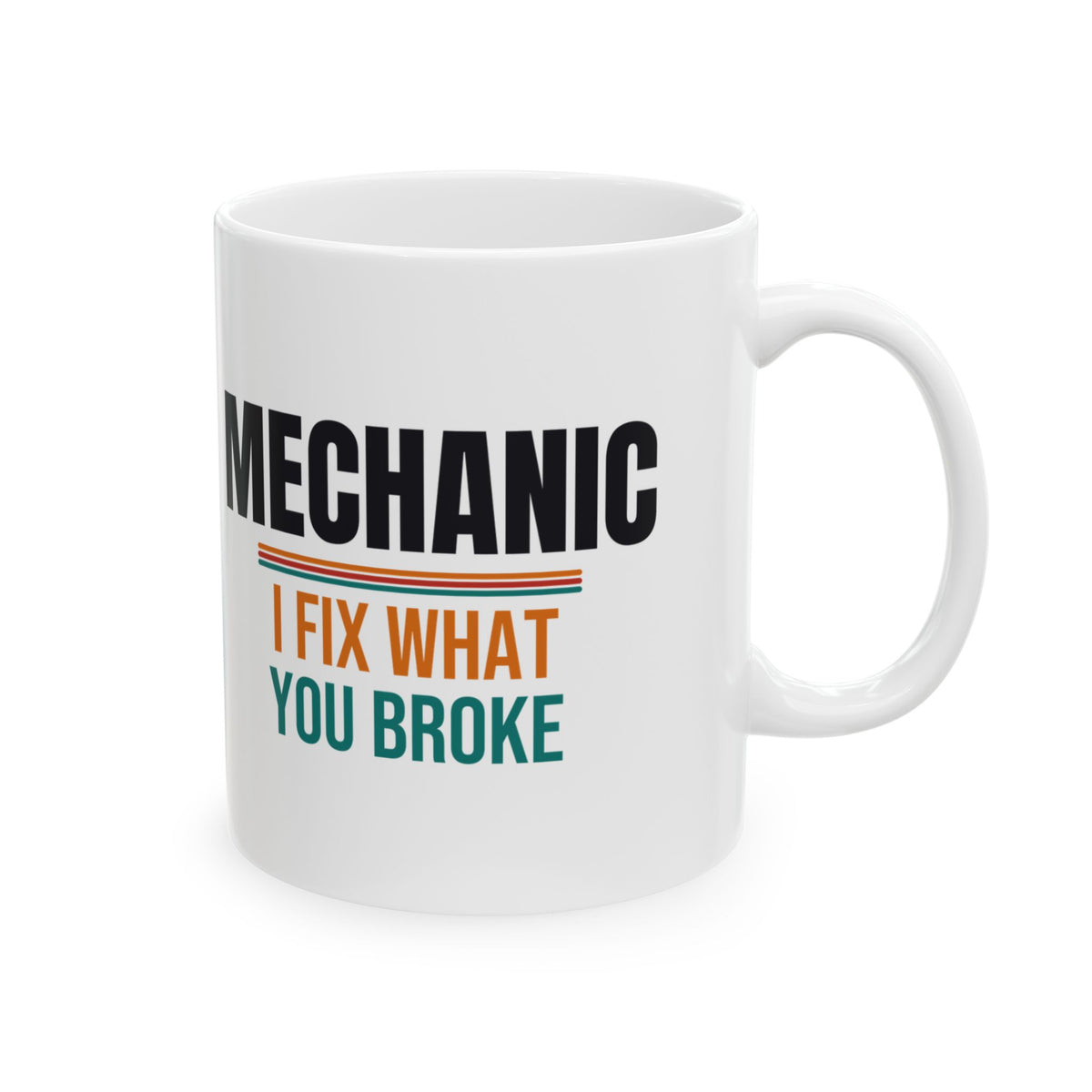 Funny Mechanic Coffee Mug, Mechanic Gift for Men, Birthday, Father's Day and Christmas Gift
