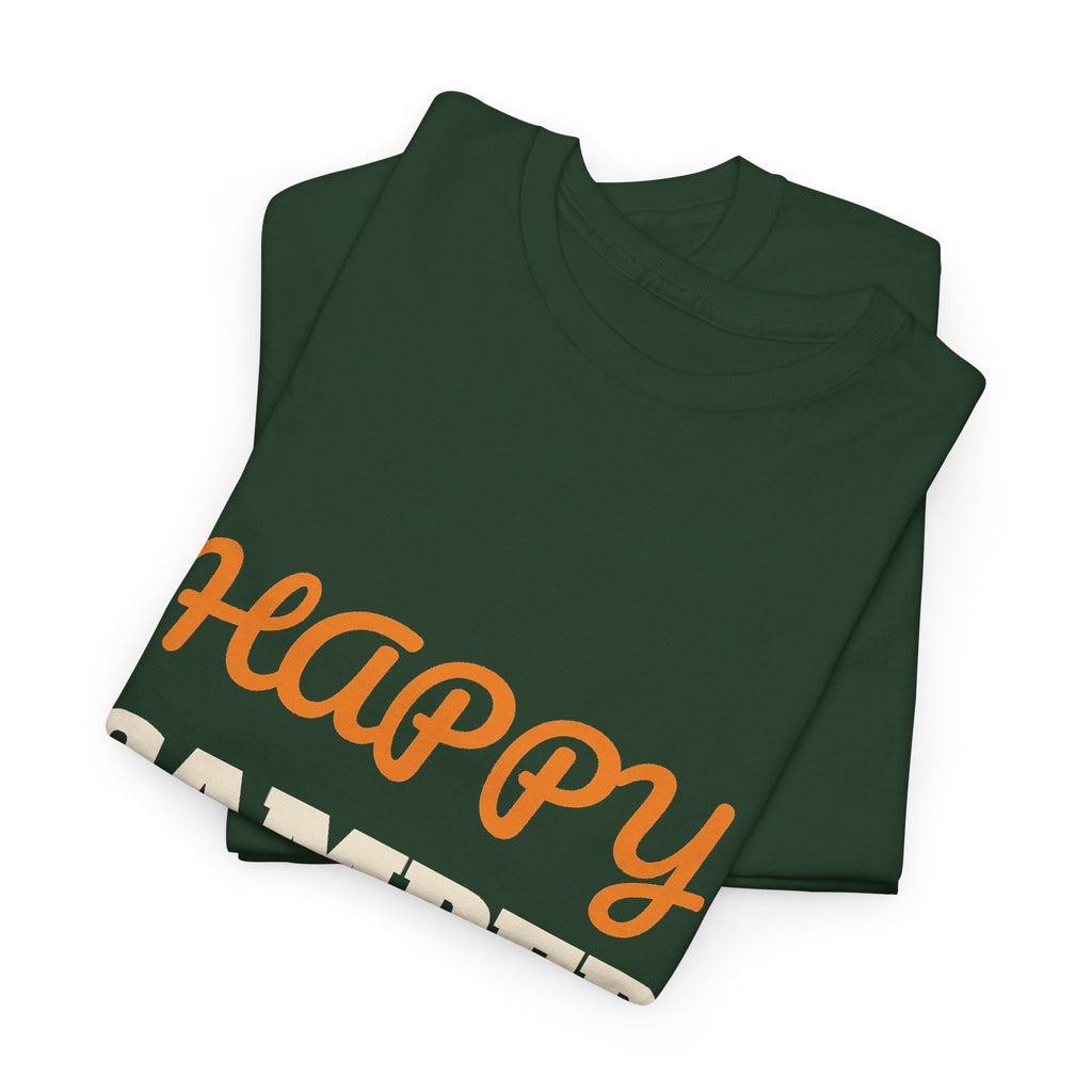 Happy Camper T-Shirt, Camping Gift for Women and Men, Camping Trips, Birthday and Christmas Gift
