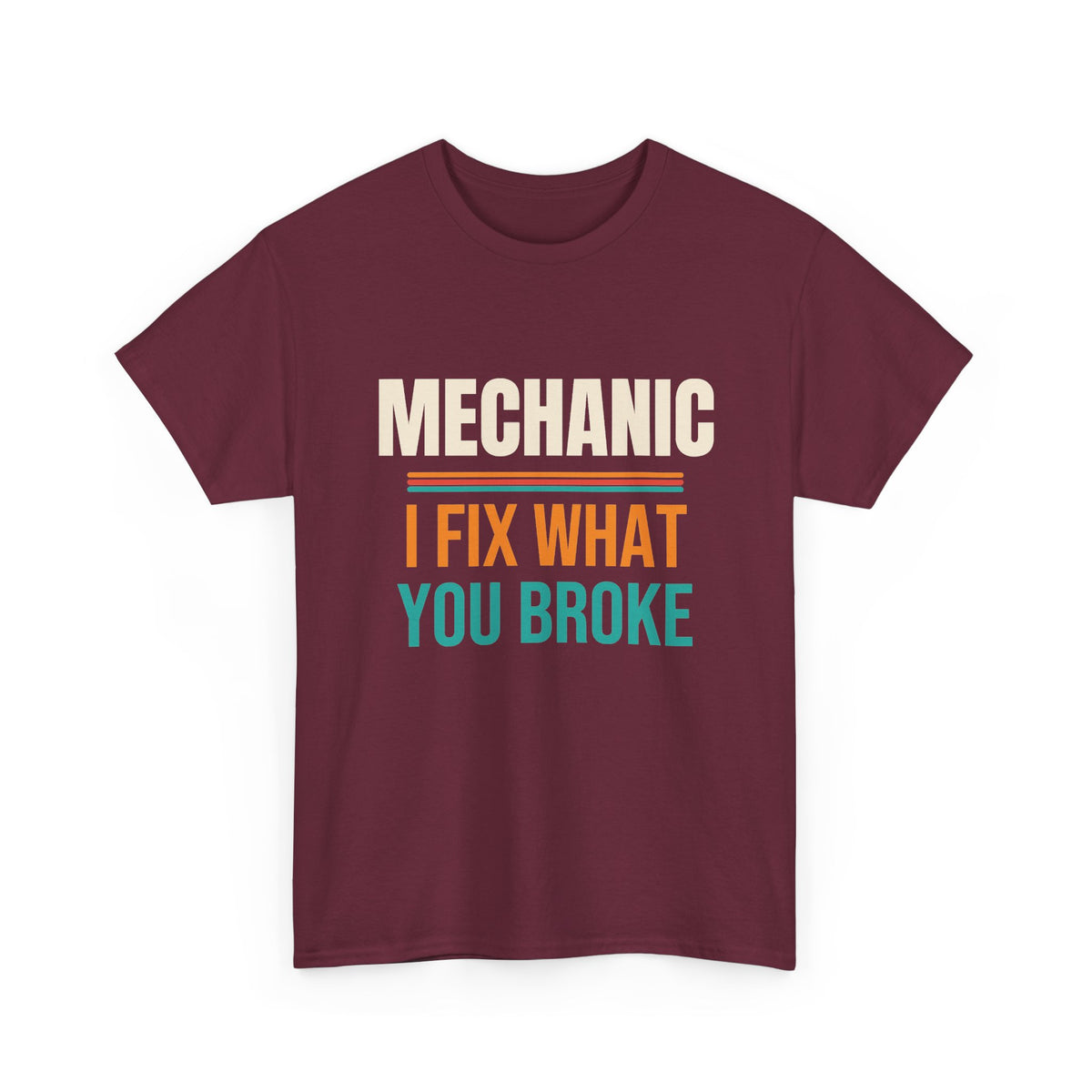 Funny Mechanic T-Shirt, Mechanic Gift for Men, Birthday, Father's Day and Christmas Gift