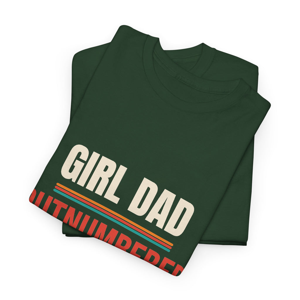 Girl Dad T-Shirt, Gift for Dad of Daughters, Father's Day and Christmas Gift
