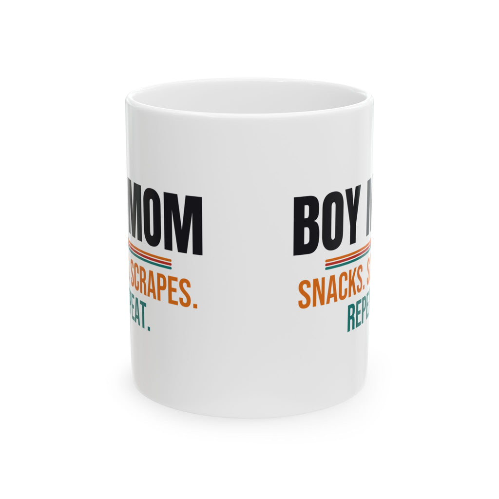 Boy Mom Coffee Mug, Mom of Boys Gift, Mother's Day and Christmas Gift