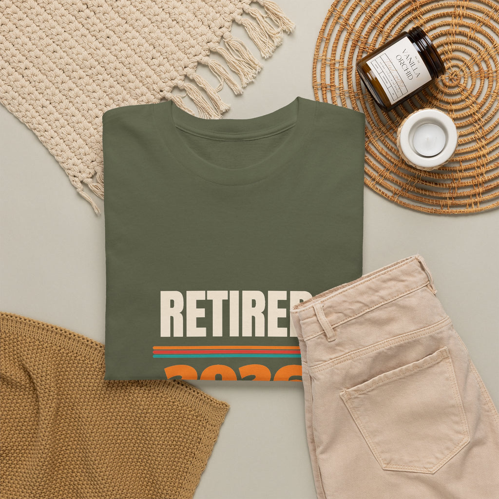 Funny Retirement 2026 T-Shirt, Retirement Gift for Men and Women, Retirement Party Gift