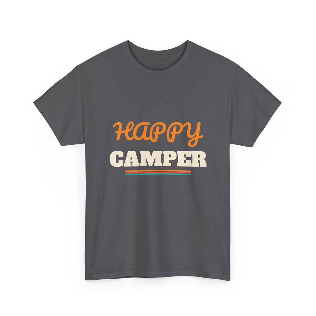 Happy Camper T-Shirt, Camping Gift for Women and Men, Camping Trips, Birthday and Christmas Gift
