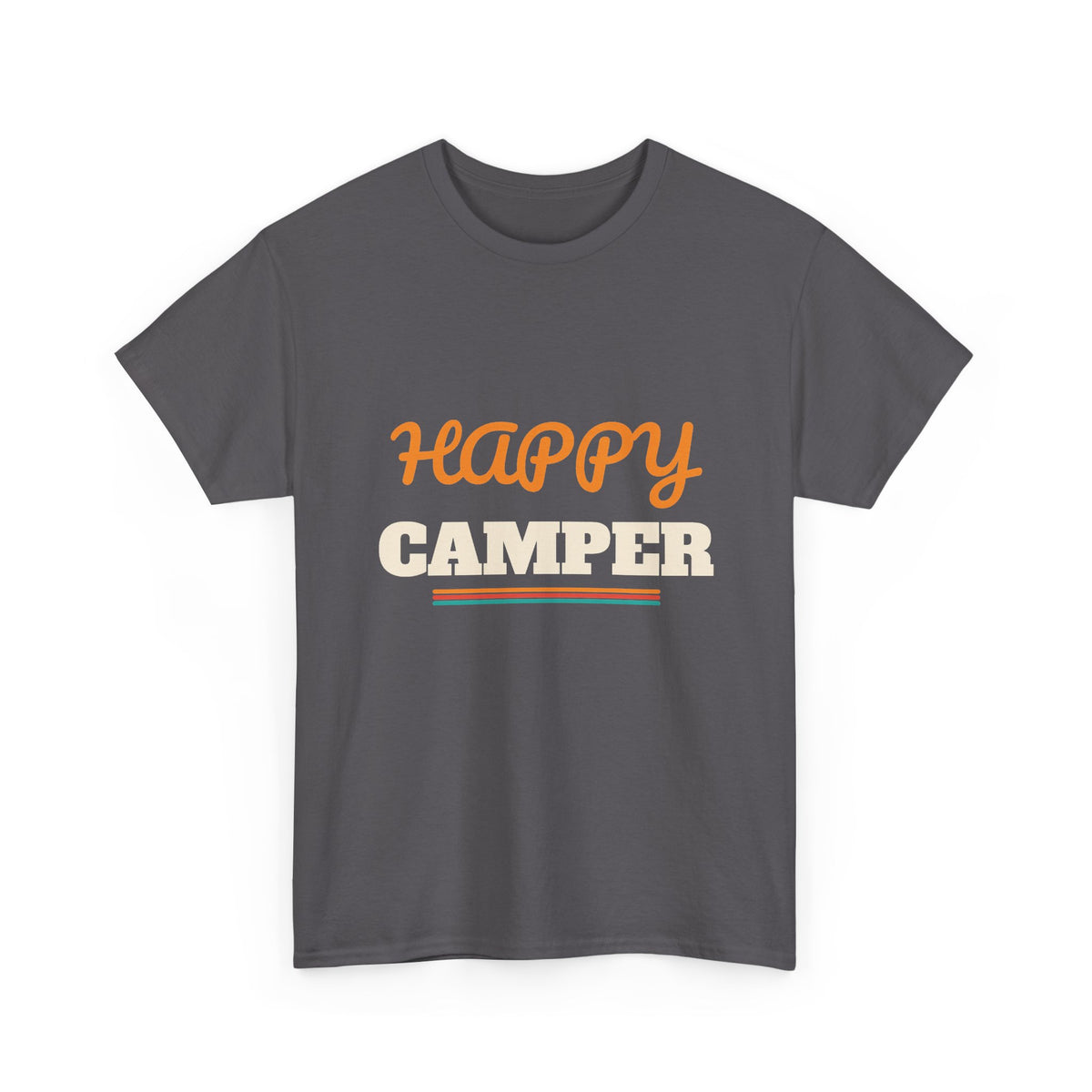 Happy Camper T-Shirt, Camping Gift for Women and Men, Camping Trips, Birthday and Christmas Gift