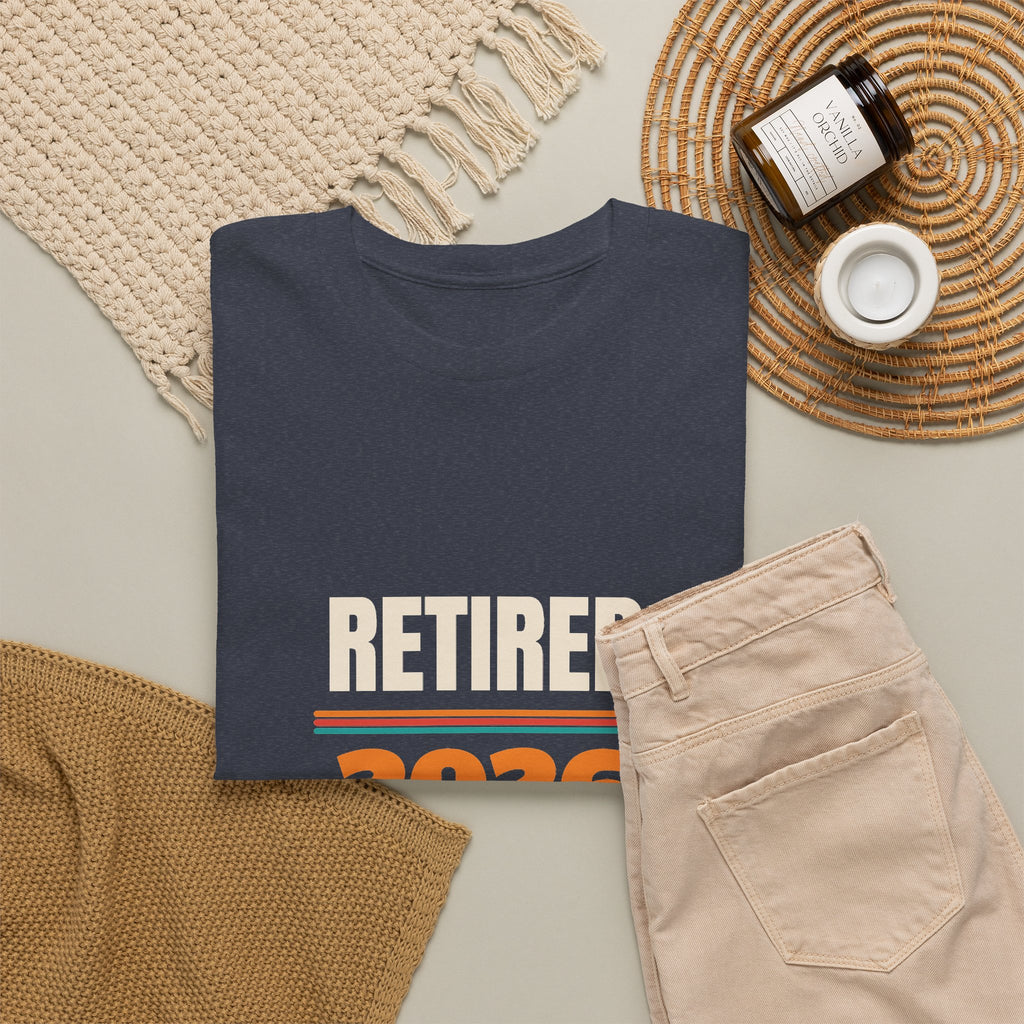 Funny Retirement 2026 T-Shirt, Retirement Gift for Men and Women, Retirement Party Gift