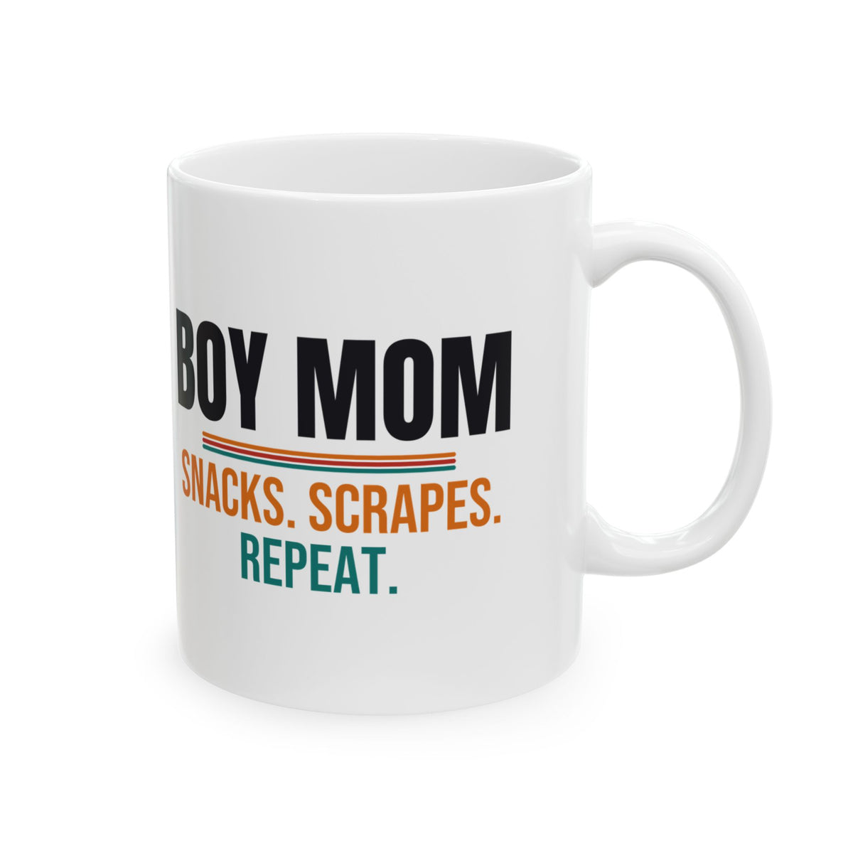 Boy Mom Coffee Mug, Mom of Boys Gift, Mother's Day and Christmas Gift