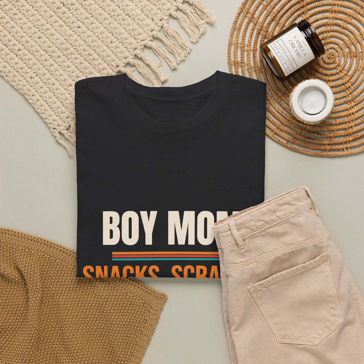 Boy Mom T-Shirt, Mom of Boys Gift, Mother's Day and Christmas Gift