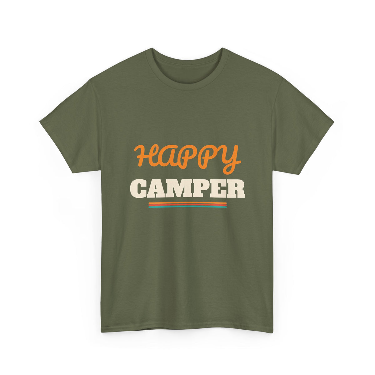 Happy Camper T-Shirt, Camping Gift for Women and Men, Camping Trips, Birthday and Christmas Gift