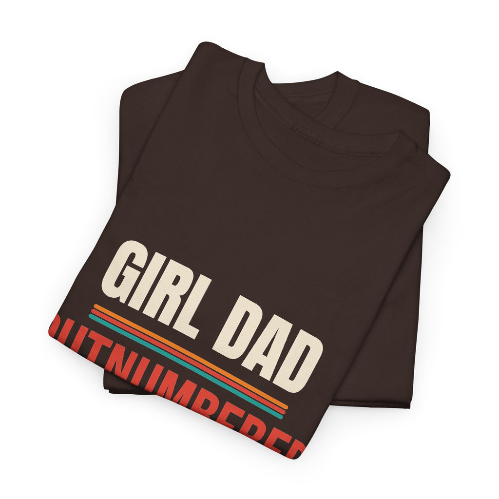 Girl Dad T-Shirt, Gift for Dad of Daughters, Father's Day and Christmas Gift