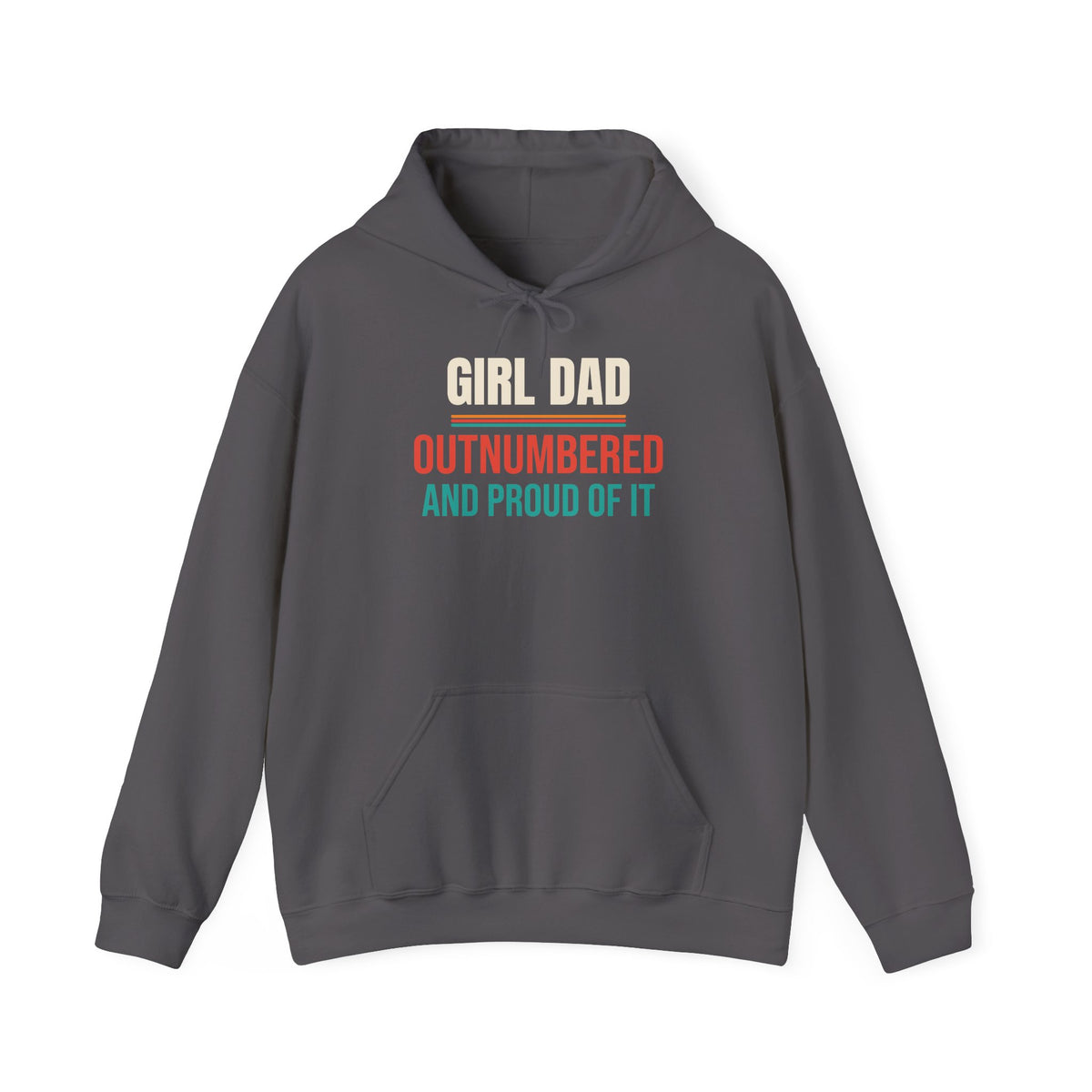 Girl Dad Hoodie, Gift for Dad of Daughters, Father's Day and Christmas Gift