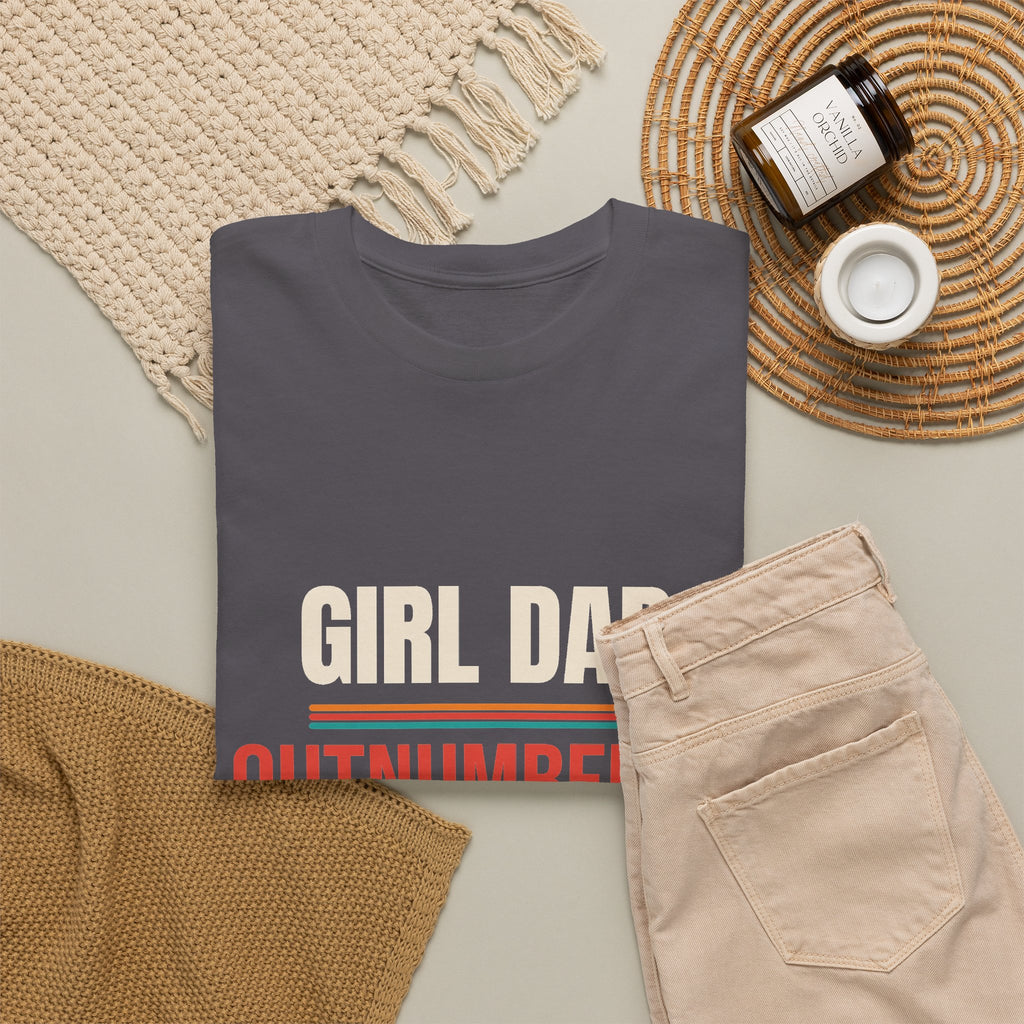 Girl Dad T-Shirt, Gift for Dad of Daughters, Father's Day and Christmas Gift