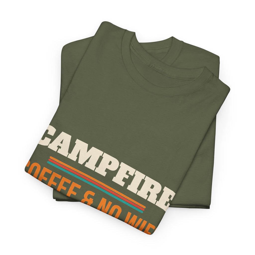 Funny Camping T-Shirt, Camper Gift for Men and Women, Camping Trips, Birthday and Christmas Gift