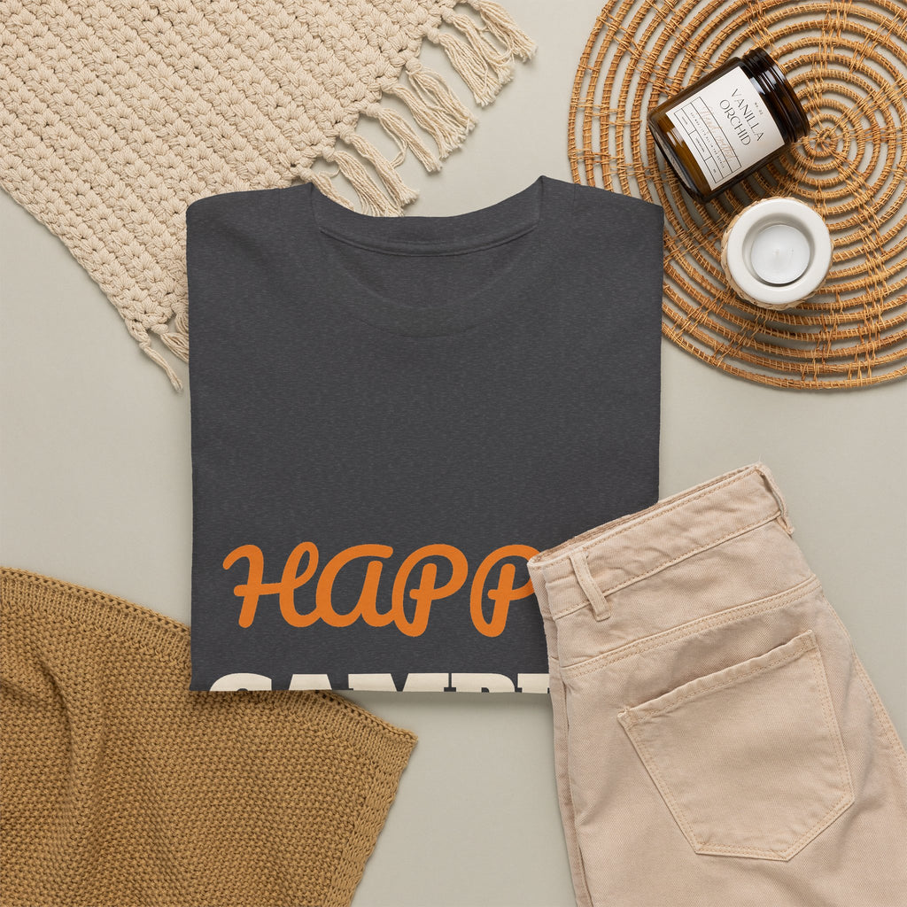 Happy Camper T-Shirt, Camping Gift for Women and Men, Camping Trips, Birthday and Christmas Gift