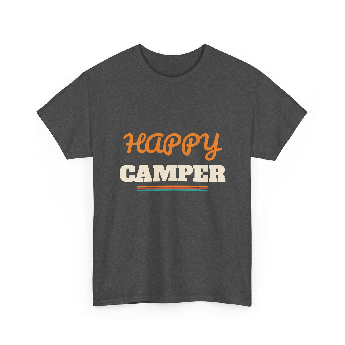 Happy Camper T-Shirt, Camping Gift for Women and Men, Camping Trips, Birthday and Christmas Gift
