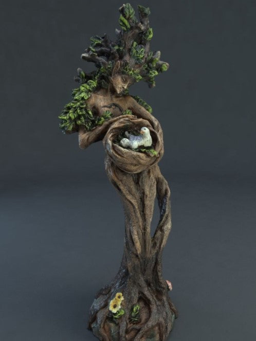 Forest Goddess Sculpture view 4