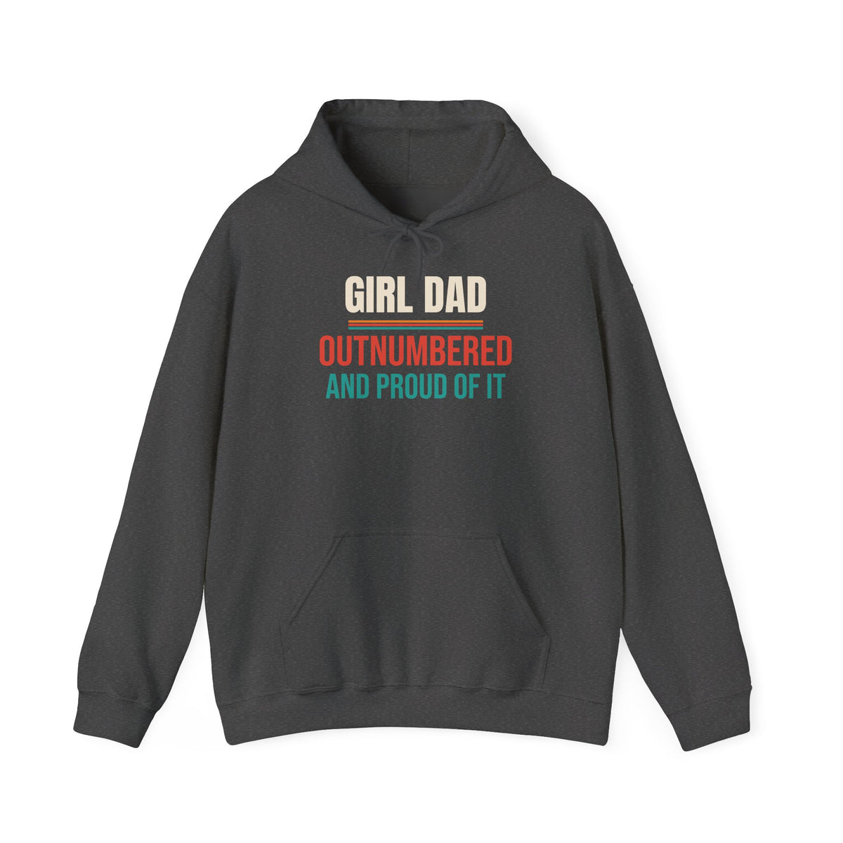 Girl Dad Hoodie, Gift for Dad of Daughters, Father's Day and Christmas Gift