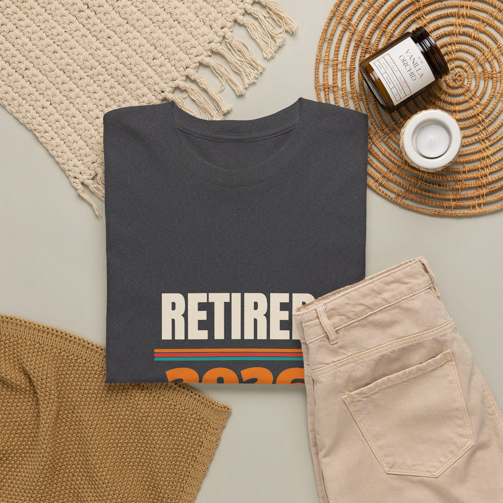 Funny Retirement 2026 T-Shirt, Retirement Gift for Men and Women, Retirement Party Gift