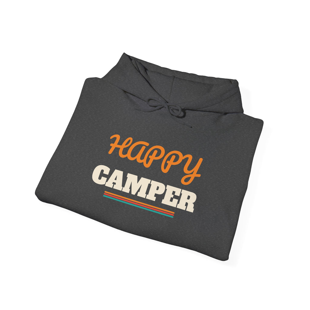 Happy Camper Hoodie, Camping Gift for Women and Men, Camping Trips, Birthday and Christmas Gift