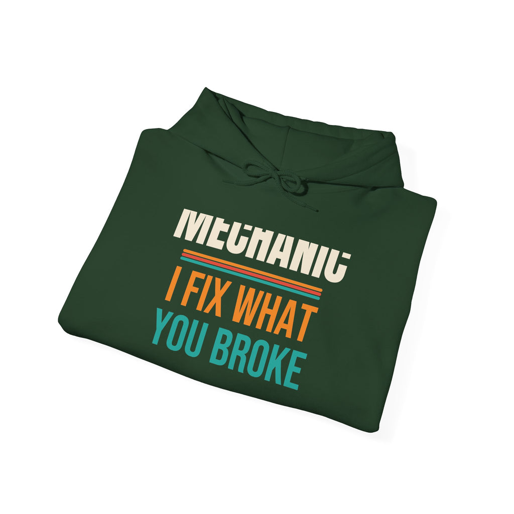 Funny Mechanic Hoodie, Mechanic Gift for Men, Birthday, Father's Day and Christmas Gift