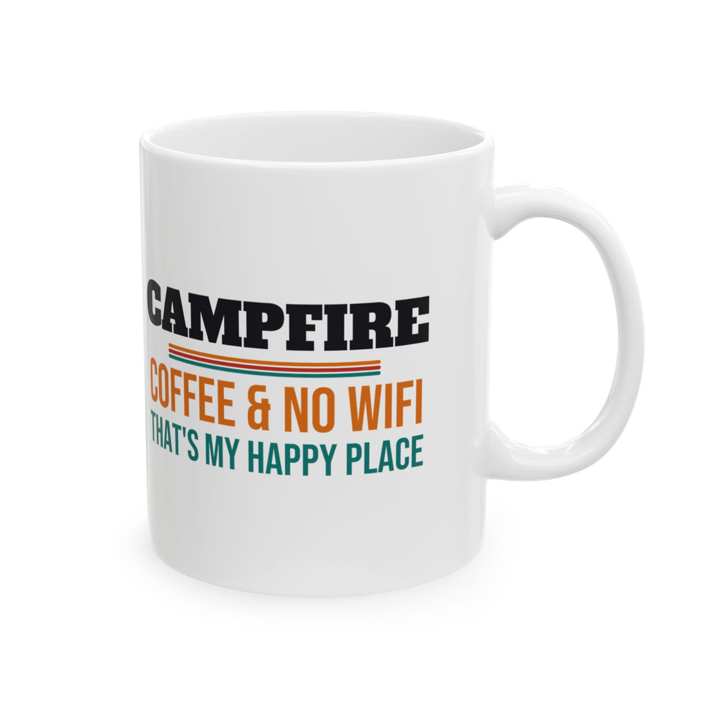 Funny Camping Coffee Mug, Camper Gift for Men and Women, Camping Trips, Birthday and Christmas Gift