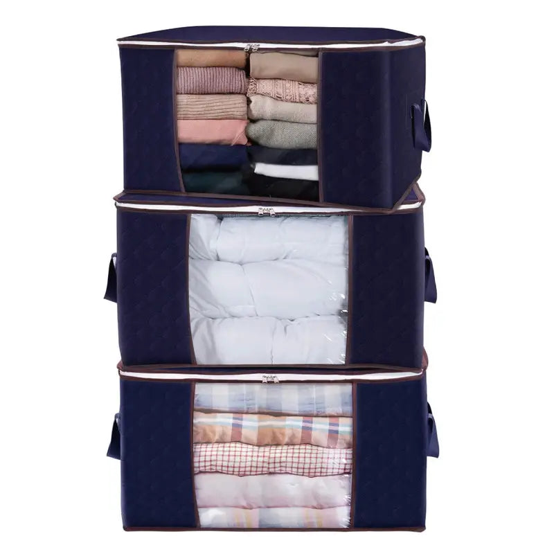 3pcs Quilt Dust Storage Bags for Home Organization view 4