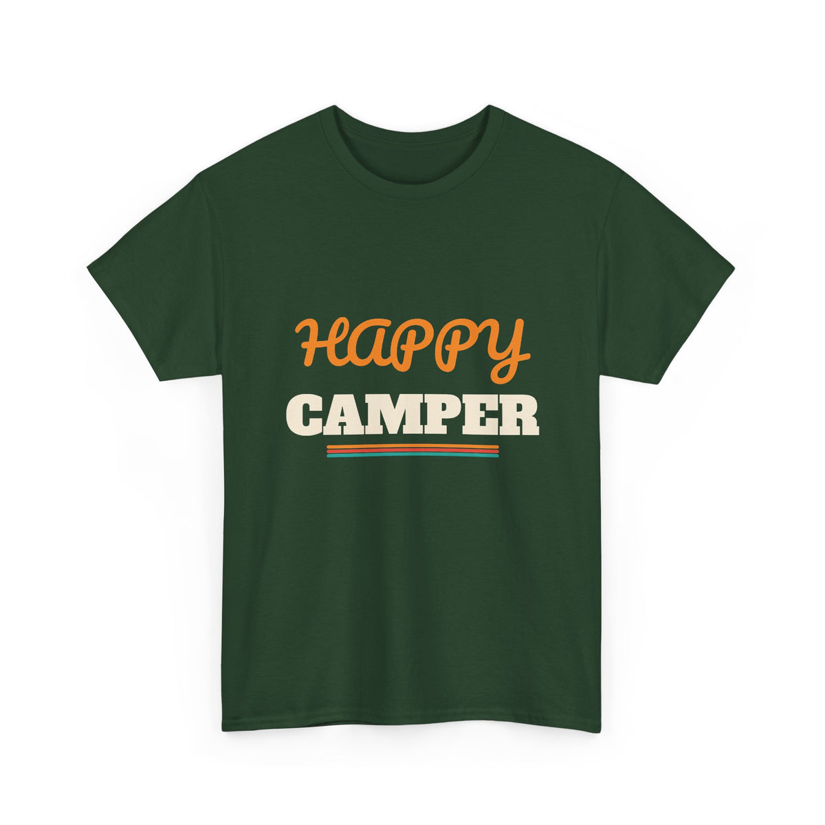 Happy Camper T-Shirt, Camping Gift for Women and Men, Camping Trips, Birthday and Christmas Gift