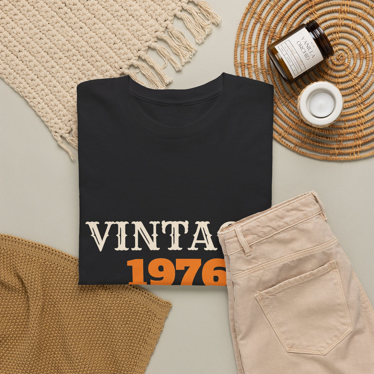 50th Birthday Vintage 1976 T-Shirt, 50 Year Old Birthday Gift for Men and Women, 50th Birthday Party Gift