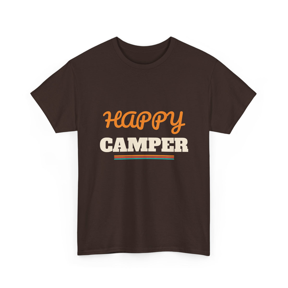 Happy Camper T-Shirt, Camping Gift for Women and Men, Camping Trips, Birthday and Christmas Gift