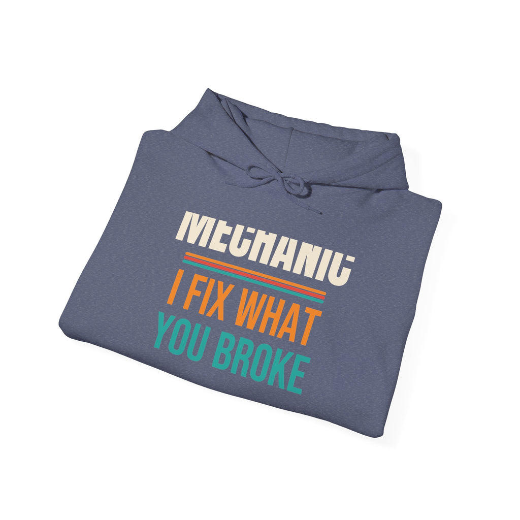 Funny Mechanic Hoodie, Mechanic Gift for Men, Birthday, Father's Day and Christmas Gift