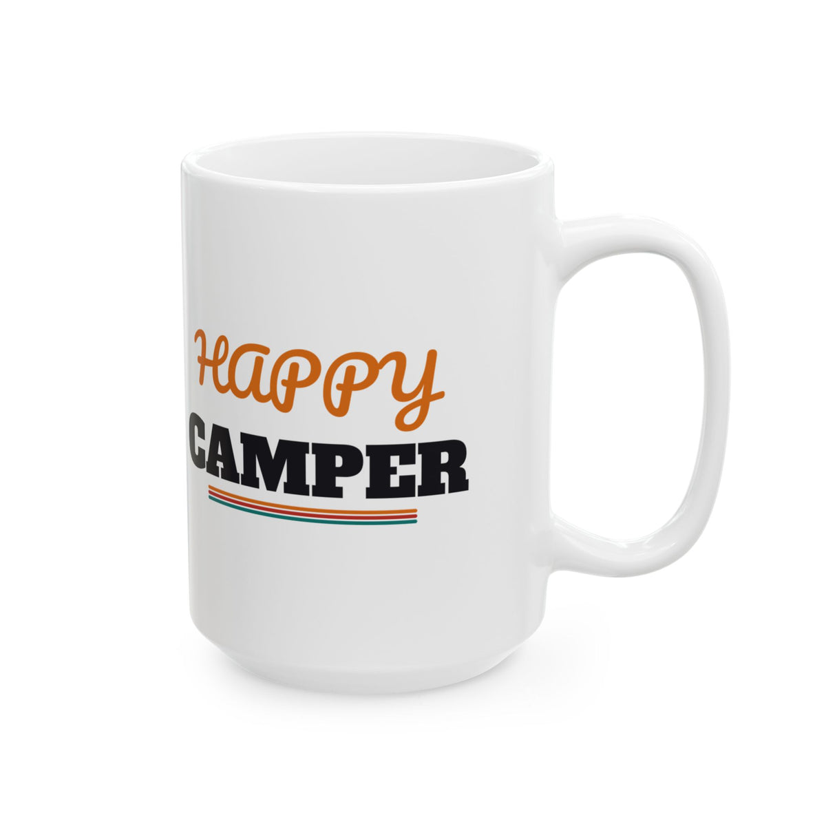 Happy Camper Coffee Mug, Camping Gift for Women and Men, Camping Trips, Birthday and Christmas Gift