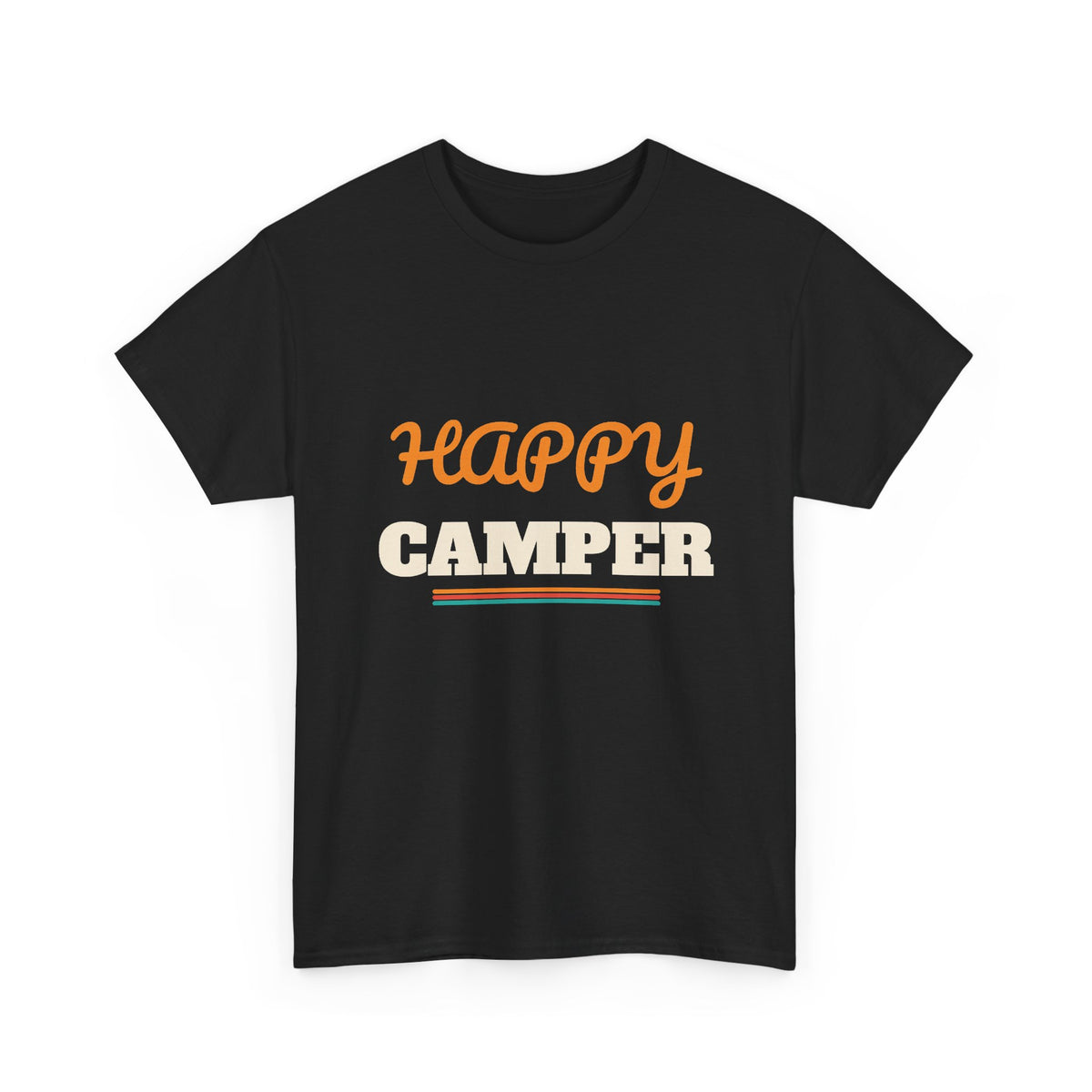 Happy Camper T-Shirt, Camping Gift for Women and Men, Camping Trips, Birthday and Christmas Gift
