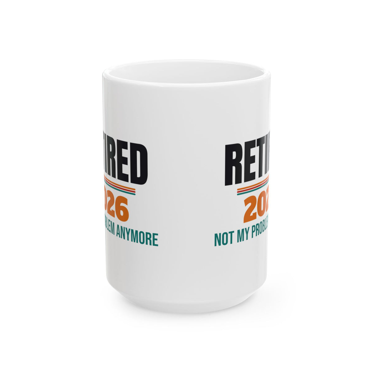 Funny Retirement 2026 Coffee Mug, Retirement Gift for Men and Women, Retirement Party Gift