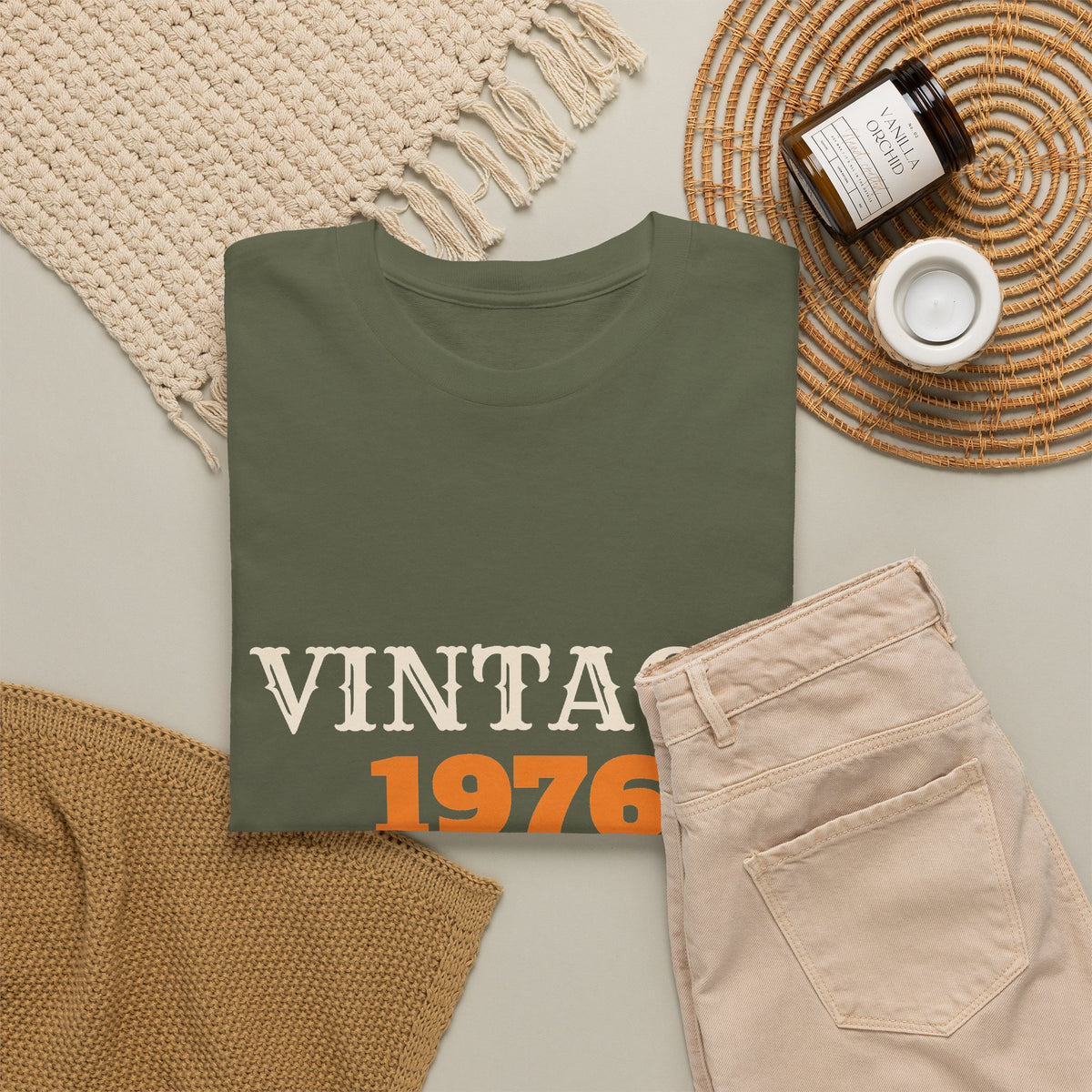 50th Birthday Vintage 1976 T-Shirt, 50 Year Old Birthday Gift for Men and Women, 50th Birthday Party Gift