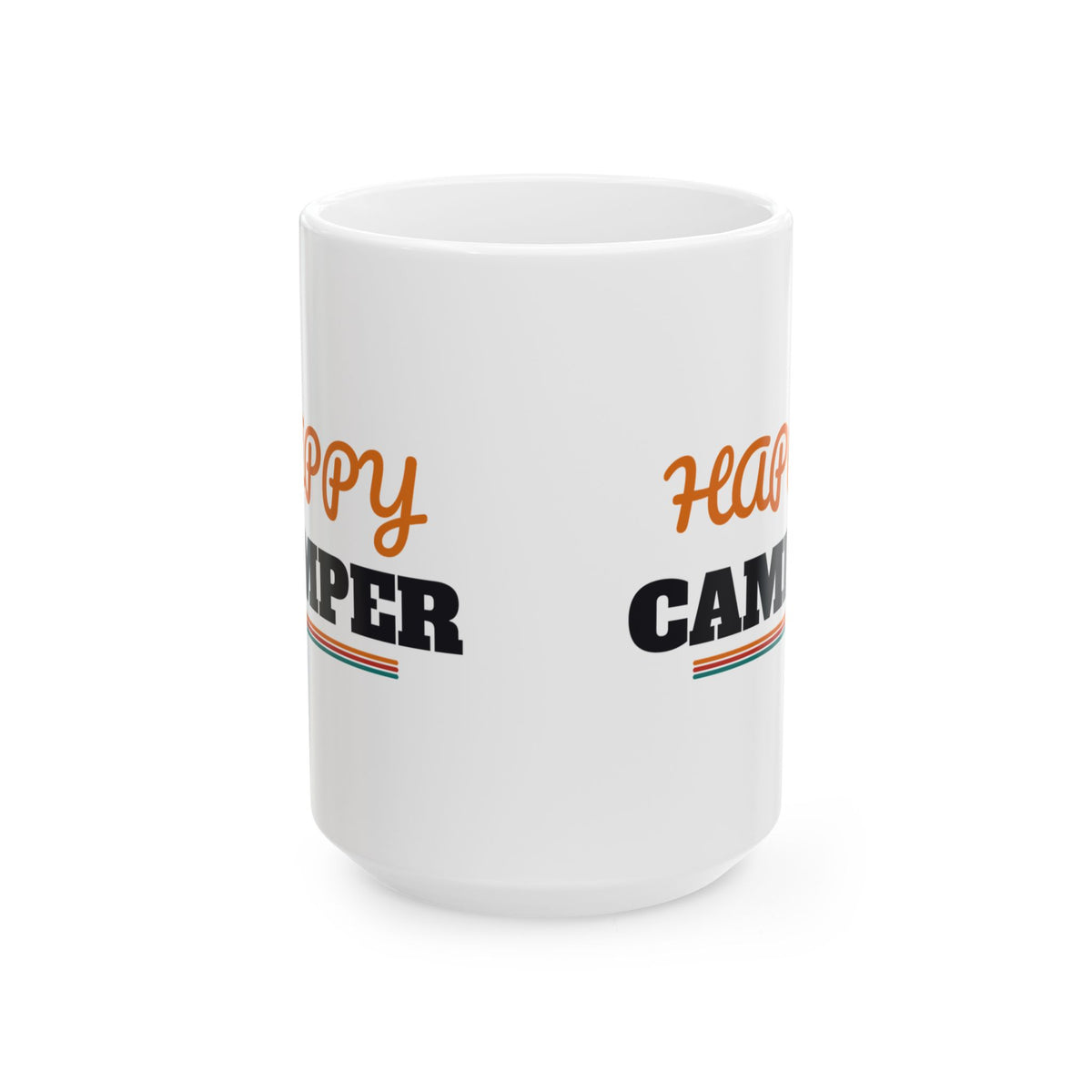 Happy Camper Coffee Mug, Camping Gift for Women and Men, Camping Trips, Birthday and Christmas Gift