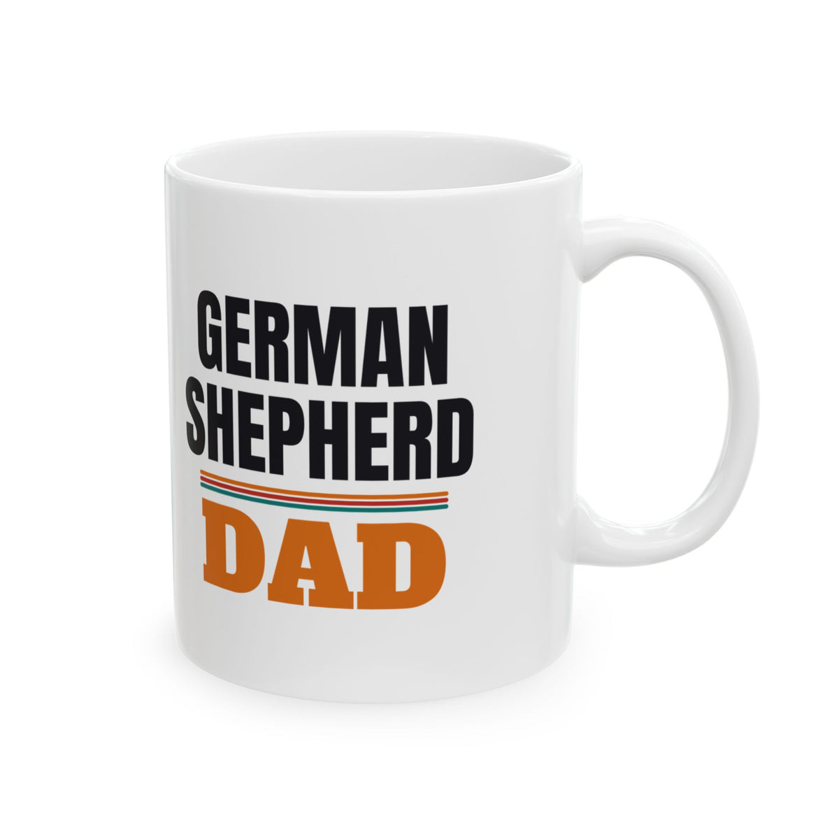 German Shepherd Dad Coffee Mug, German Shepherd Owner Gift, Birthday, Father's Day and Christmas Gift