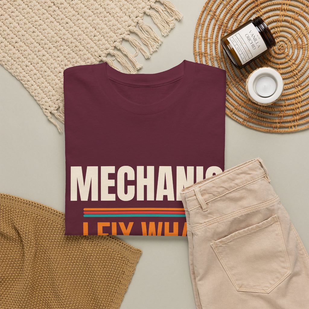 Funny Mechanic T-Shirt, Mechanic Gift for Men, Birthday, Father's Day and Christmas Gift