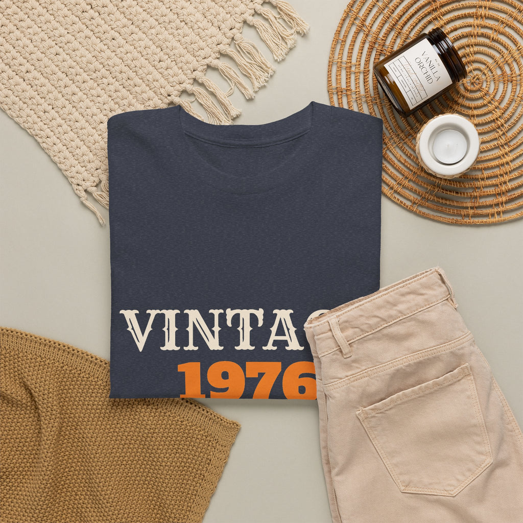 50th Birthday Vintage 1976 T-Shirt, 50 Year Old Birthday Gift for Men and Women, 50th Birthday Party Gift